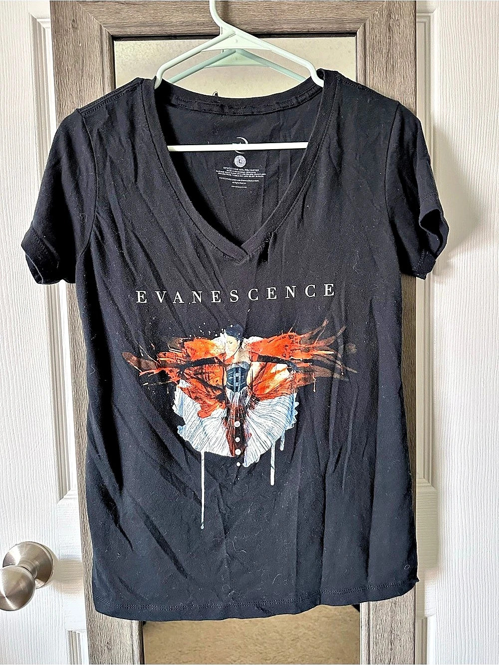 Vintage 90’s Evanscence Graphic Short Sleeve Tee Size fits like small